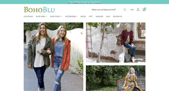Desktop Screenshot of bohoblu.com